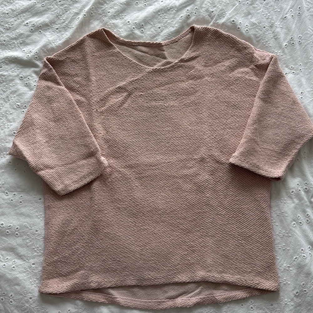 American Apparel 3/4 Sleeve Cotton Sweater (OS)